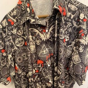 Alchemist Satanic camp shirt